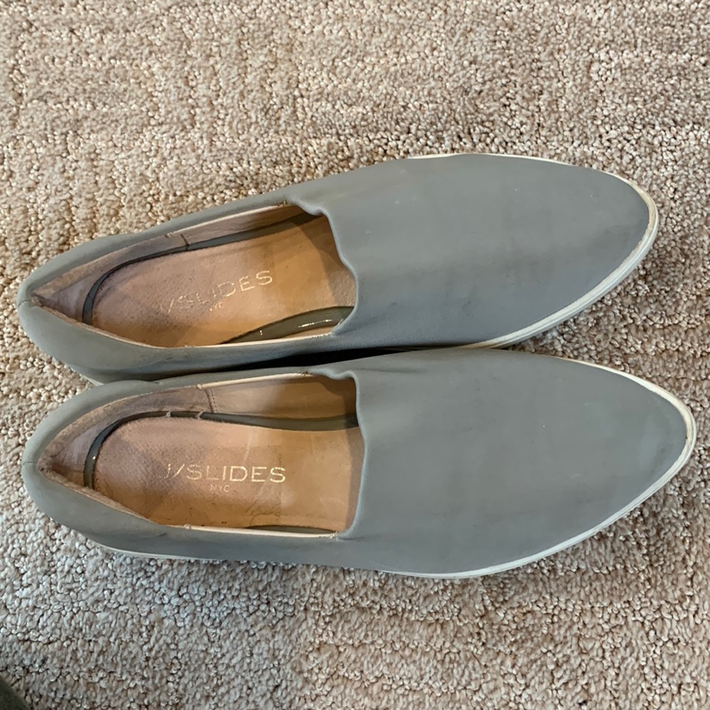 J slides slip on shoes